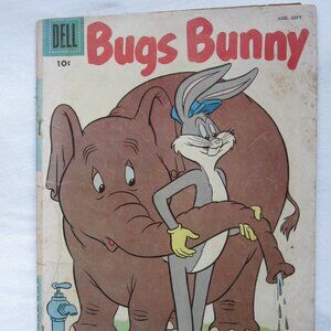 1956 Dell Comic Book: Bugs Bunny #50, 10c cover